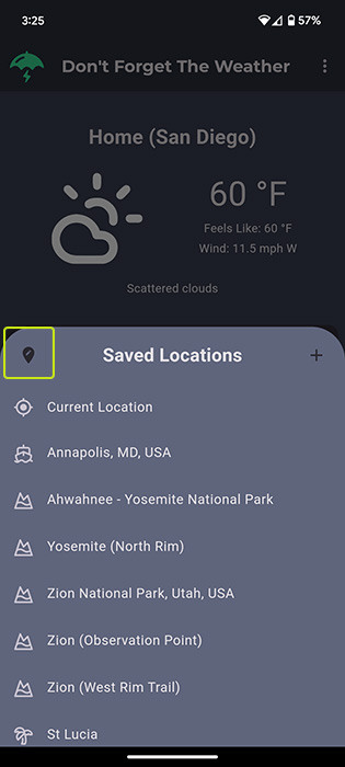 Latitude and Longitude Save